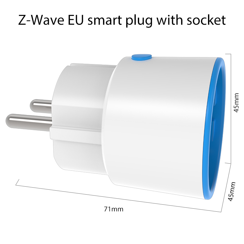 Smart Z-wave power socket with plug - Image 2